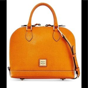 Dooney & Burke Saffiano Zip Satchel